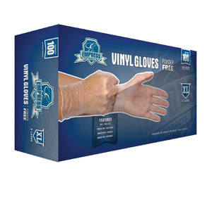 Extra Large Vinyl Gloves, Powder Free, Empress, 1000/cs