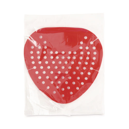 3.5oz Boardwalk Urinal Screen, Cherry Scent, Red, Dozen