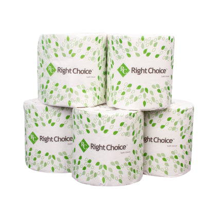 4x3 Paper SBT Bath Tissue 2-Ply 400-Sheets, White, 96/cs