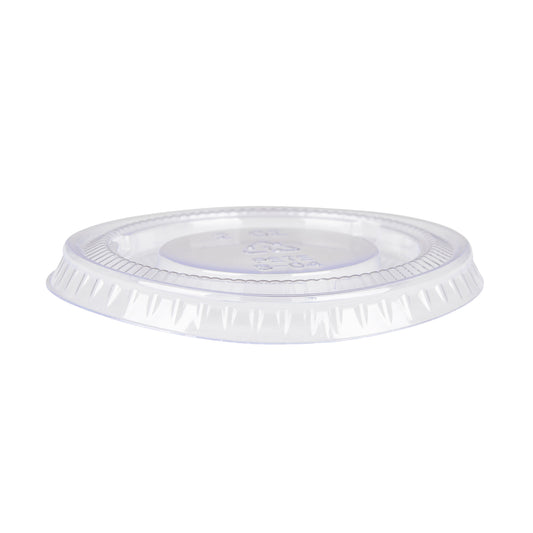 2oz Prime Source PET Portion Cup Lid, Clear, 2500/cs