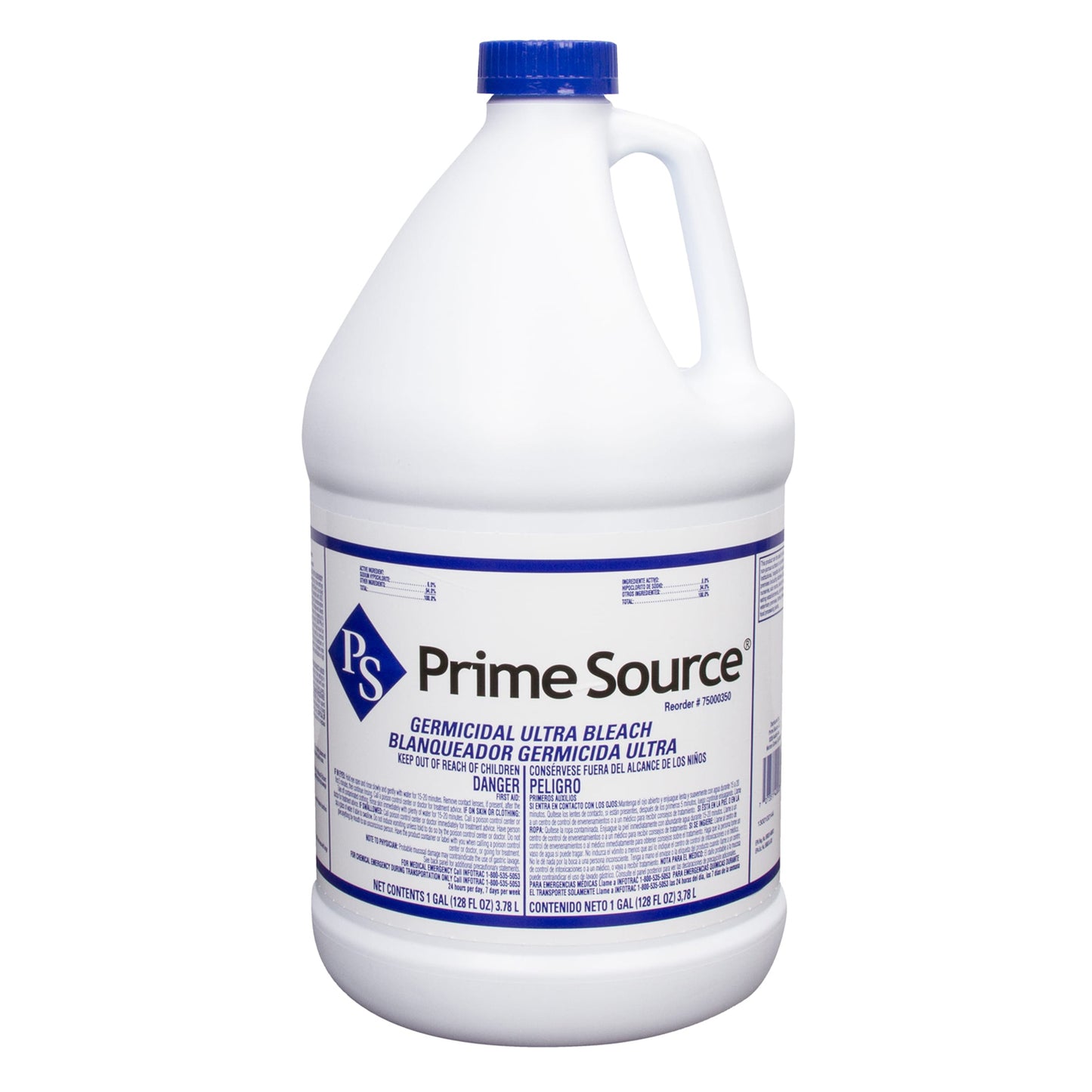 128oz Prime Source Ultra Germacidial Bleach, 6/cs