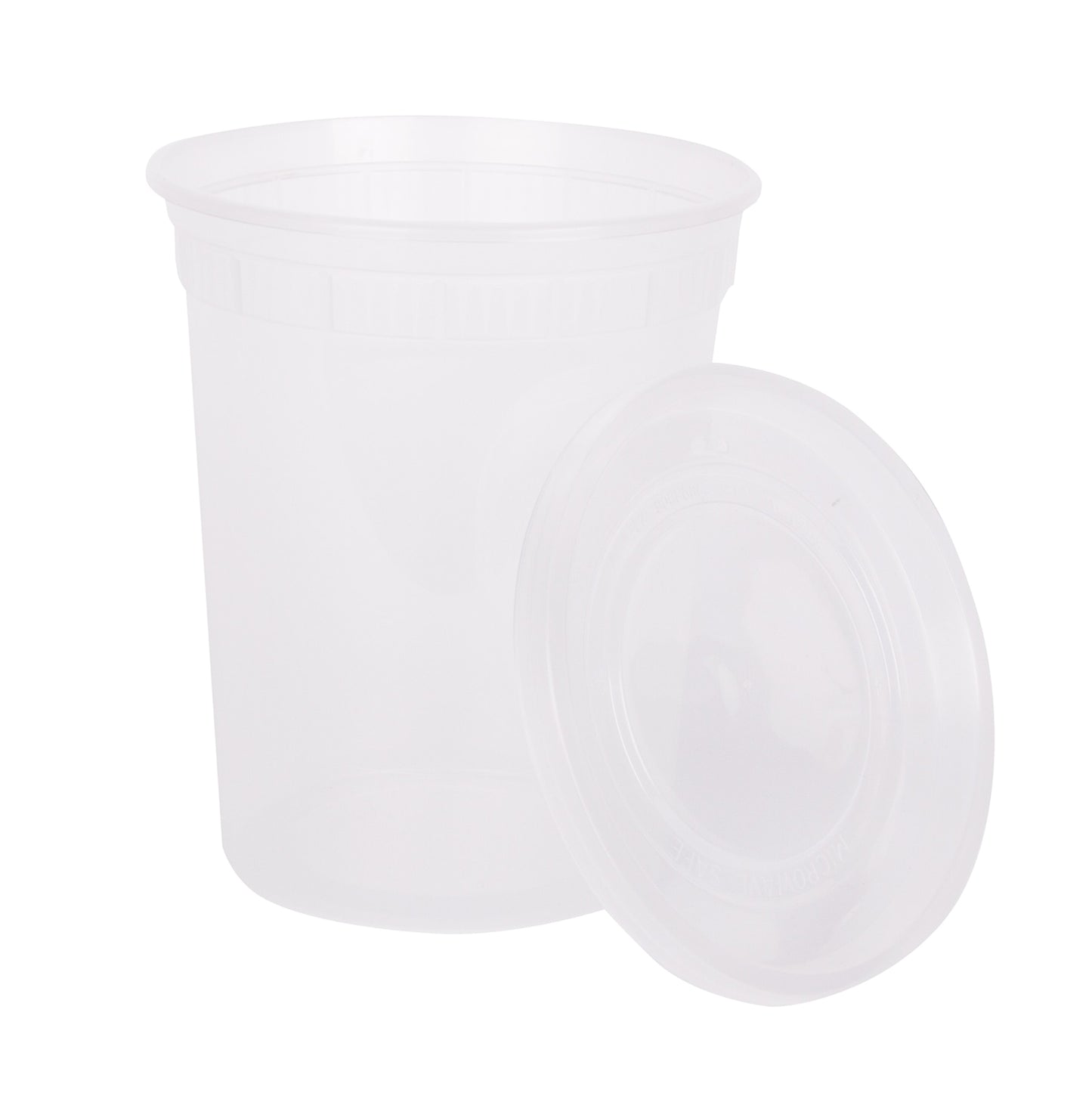 Prime Source Polypropylene Select Deli Combo Lid, Clear, 32 oz, 1/CA/240