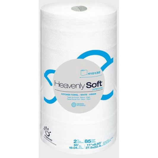 11x8.8 Heavenly Soft Kitchen Roll Towel, 2 Ply, 30/cs