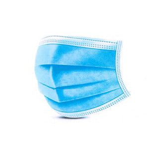 1.75x9.5 Protective Mask PP 3-Ply Blue 1/PK/50
