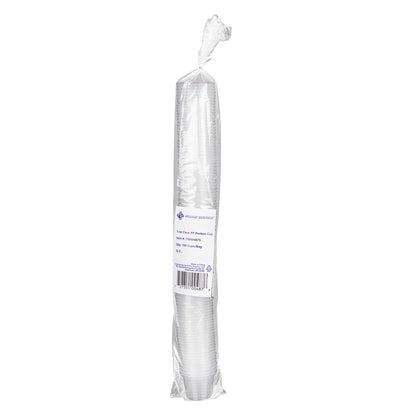 1oz Prime Source Polypropylene Portion Cup, Clear, 25/100
