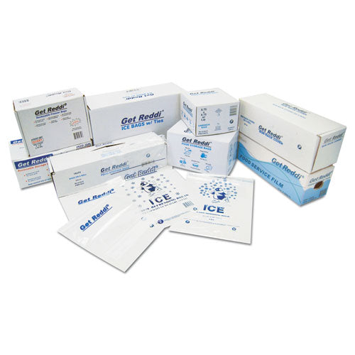 10x8x24 Food Bags, 5.5 gal, Clear, 500/ct