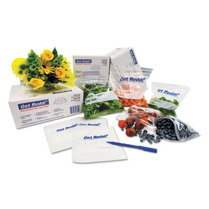 10x8x24 Food Bags, 5.5 gal, Clear, 500/ct