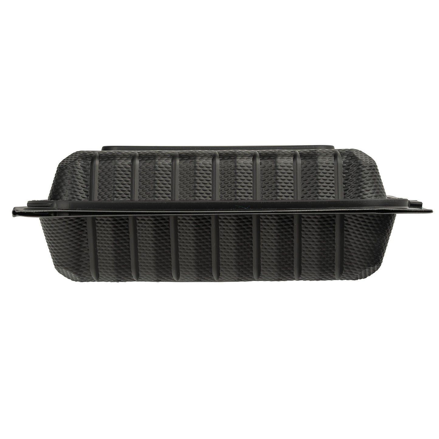 9x9 1 Compartment MFPP Hinge Container Black 150/cs