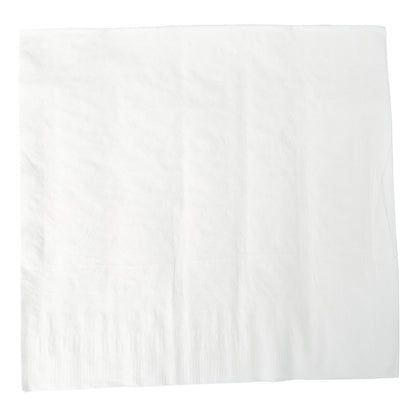 16x16, 1/4 Right Choice Dinner Napkin 1-Ply, White, Fold, 4000/cs