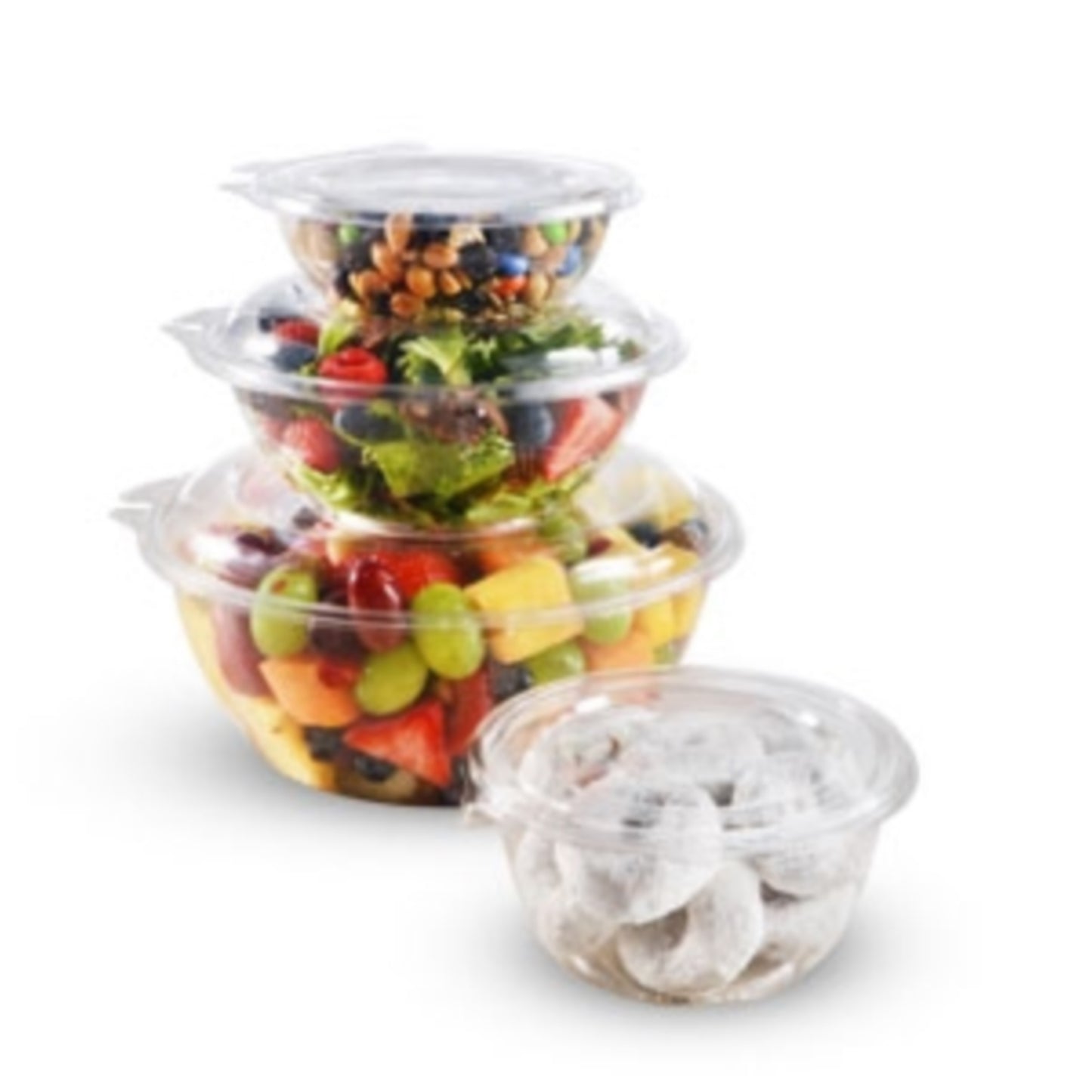 SafeSeal PE Bowl, Clear, 1/CS/100
