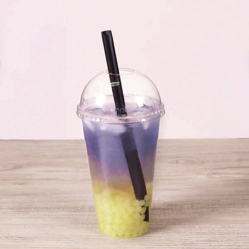 9 inch Boba Straws, Black, 1,600/ct