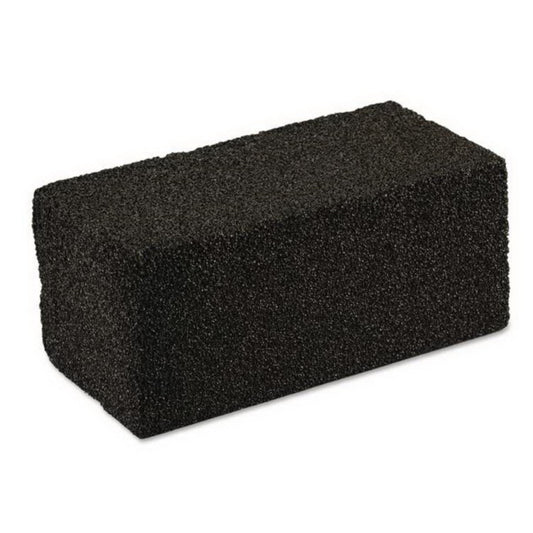 Prime Source Grill Brick, Black, 8" x 4" x 3.5", 1/CS/12