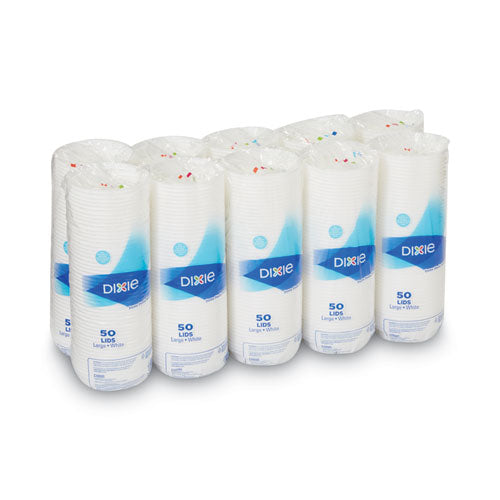 12-20oz White Dome Lid Perfectouch Cups, Hot Cups, Wisesize, 500/cs