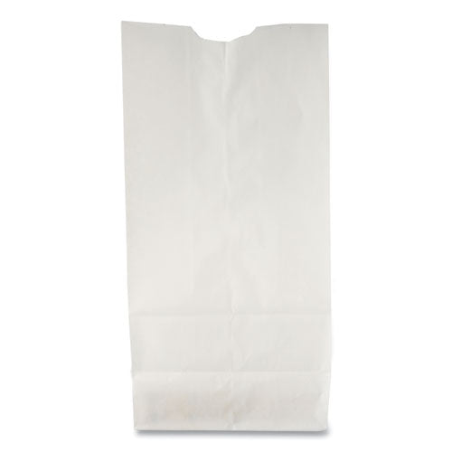 #6 Grocery Paper Bag 6x3.63x11.06 White 500/Bundle