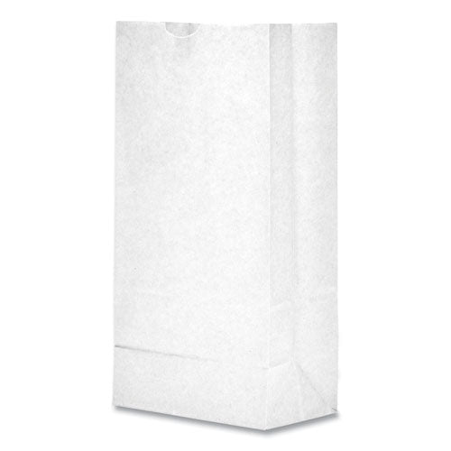 #6 Grocery Paper Bag 6x3.63x11.06 White 500/Bundle