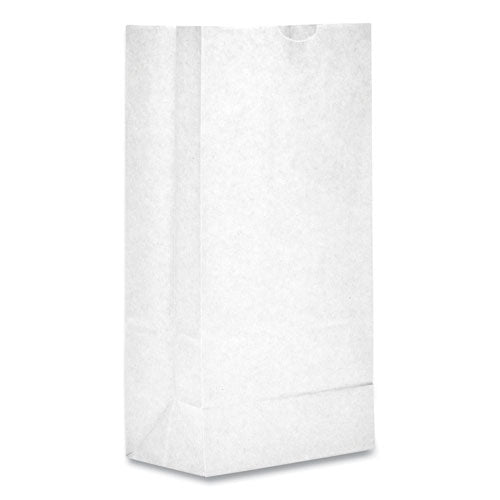 #6 Grocery Paper Bag 6x3.63x11.06 White 500/Bundle