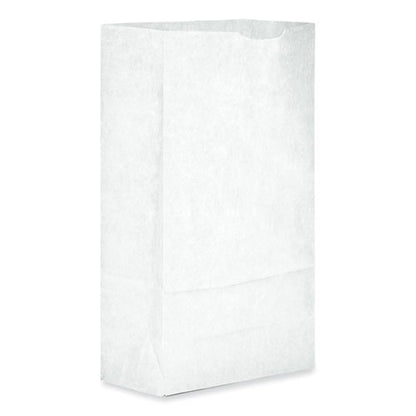 #6 Grocery Paper Bag 6x3.63x11.06 White 500/Bundle