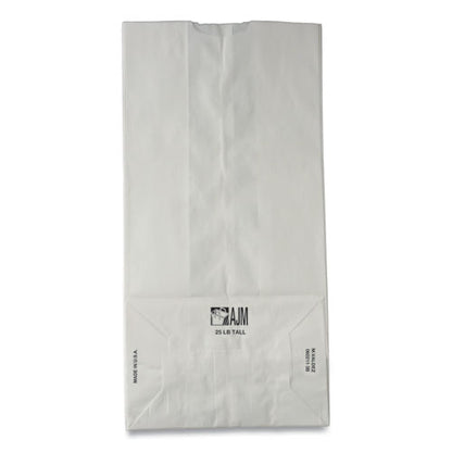 #2 Grocery Paper Bag 4.31x2.44x7.88 White 500/Bundle