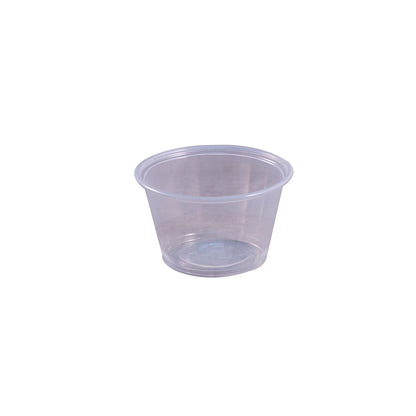 4oz Empress Plastic Portion Cup Clear 2500/cs