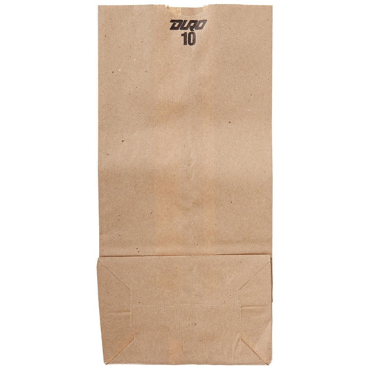 #10 Duro Dubl Life 35# Basis SOS Bag Kraft 6.3x4.2x13.4 500/cs