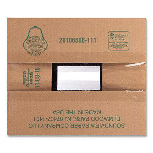 11.4x12.5 100% Recycled Lunch Napkins, 1-Ply, White, 400/pk