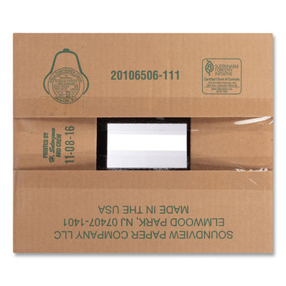 11.4x12.5 100% Recycled Lunch Napkins, 1-Ply, White, 400/pk