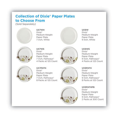 8.5 inch PLATE,PAPER,125/PK