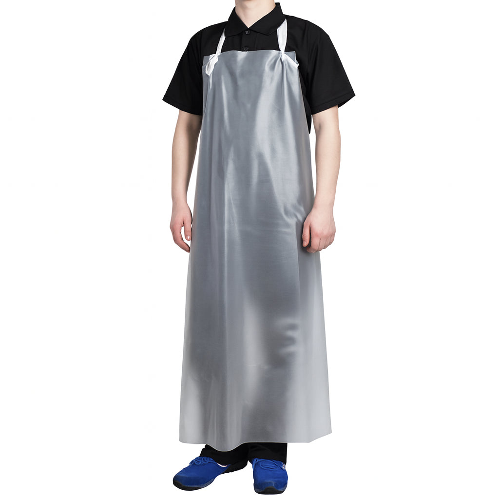 Vinyl Apron, 6-Mil, 31" x 39", White