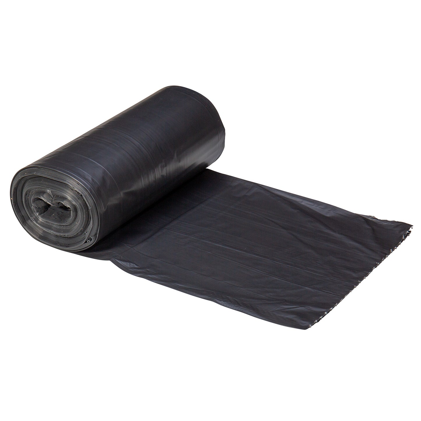 33x39 1.2 mil, 33 Gal, Black Can Liners, Right Choice LDPE 100/cs