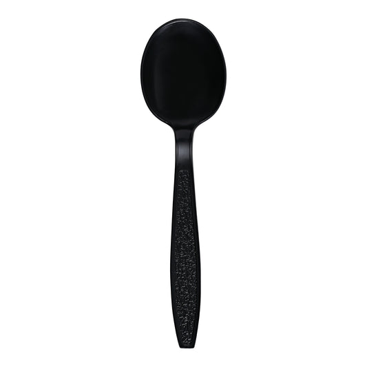 Empress Extra Heavy Weight Soupspoon PS Black Dense Pack 1000 / cs