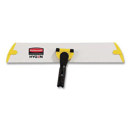 HYGEN Quick Connect S-S Frame, Wet/Dry Mop 17.19w x 3d, Aluminum, Yellow