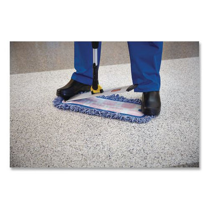 HYGEN Quick Connect S-S Frame, Wet/Dry Mop 17.19w x 3d, Aluminum, Yellow