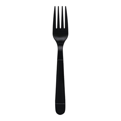 Heavy Weight Fork Polypro Black Dense Pack Empress, 1000/cs