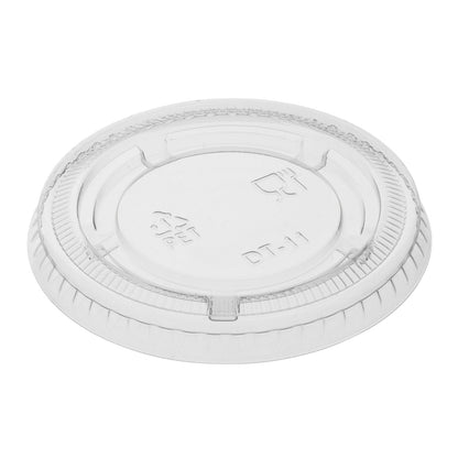 1.5oz to 2oz PET Portion Cup Lids, Clear, Jovials, 2500/cs