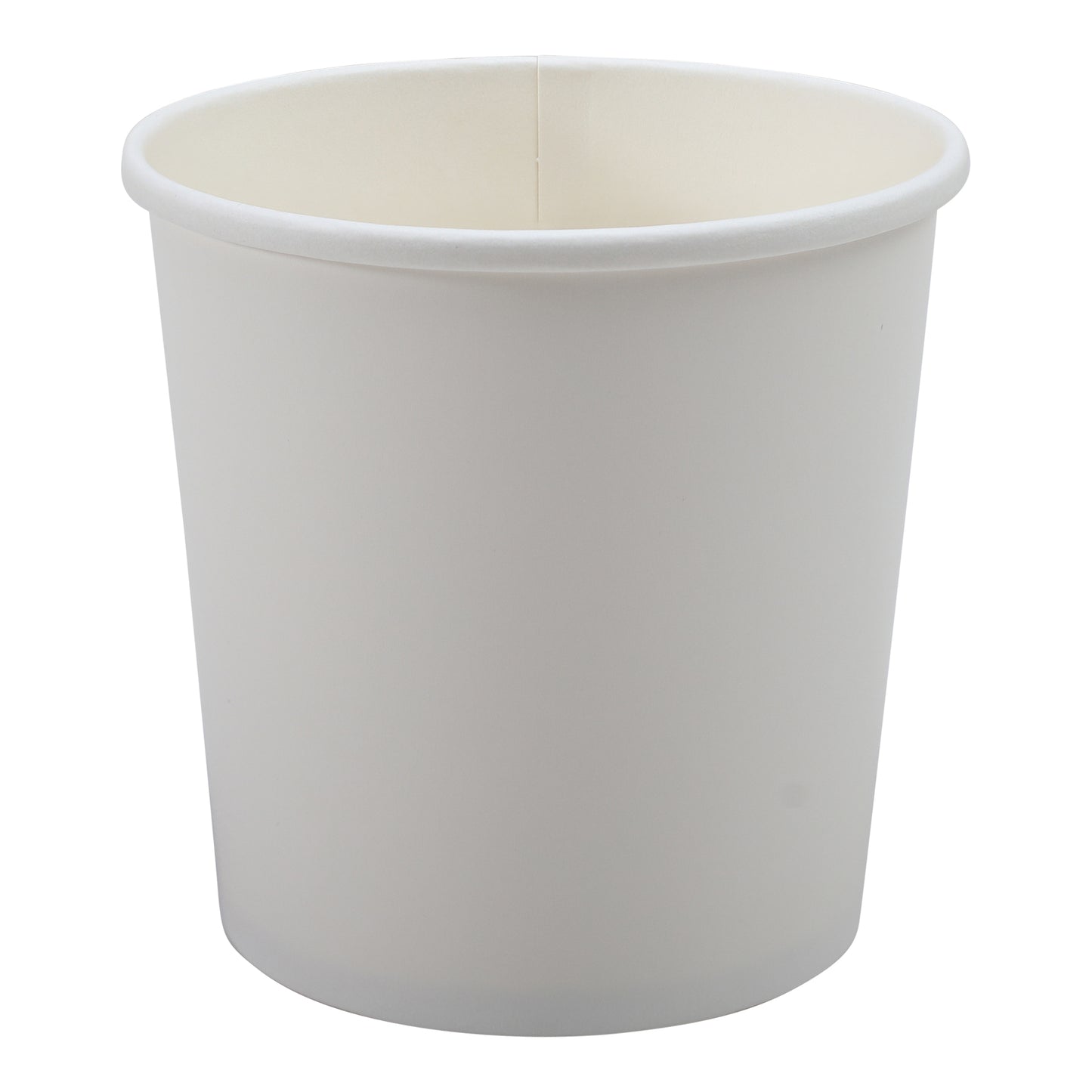 16oz Empress Paper Food / Soup Container Bulk White 500 / cs