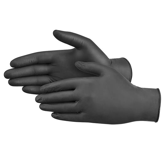Prime Source Nitrile Gloves, Black, X-Large, 1000/cs