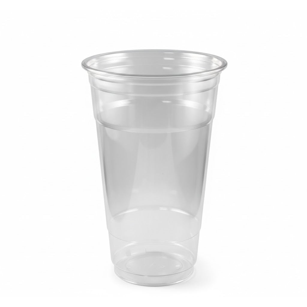 20oz Clear PET Cups, 1,000/cs