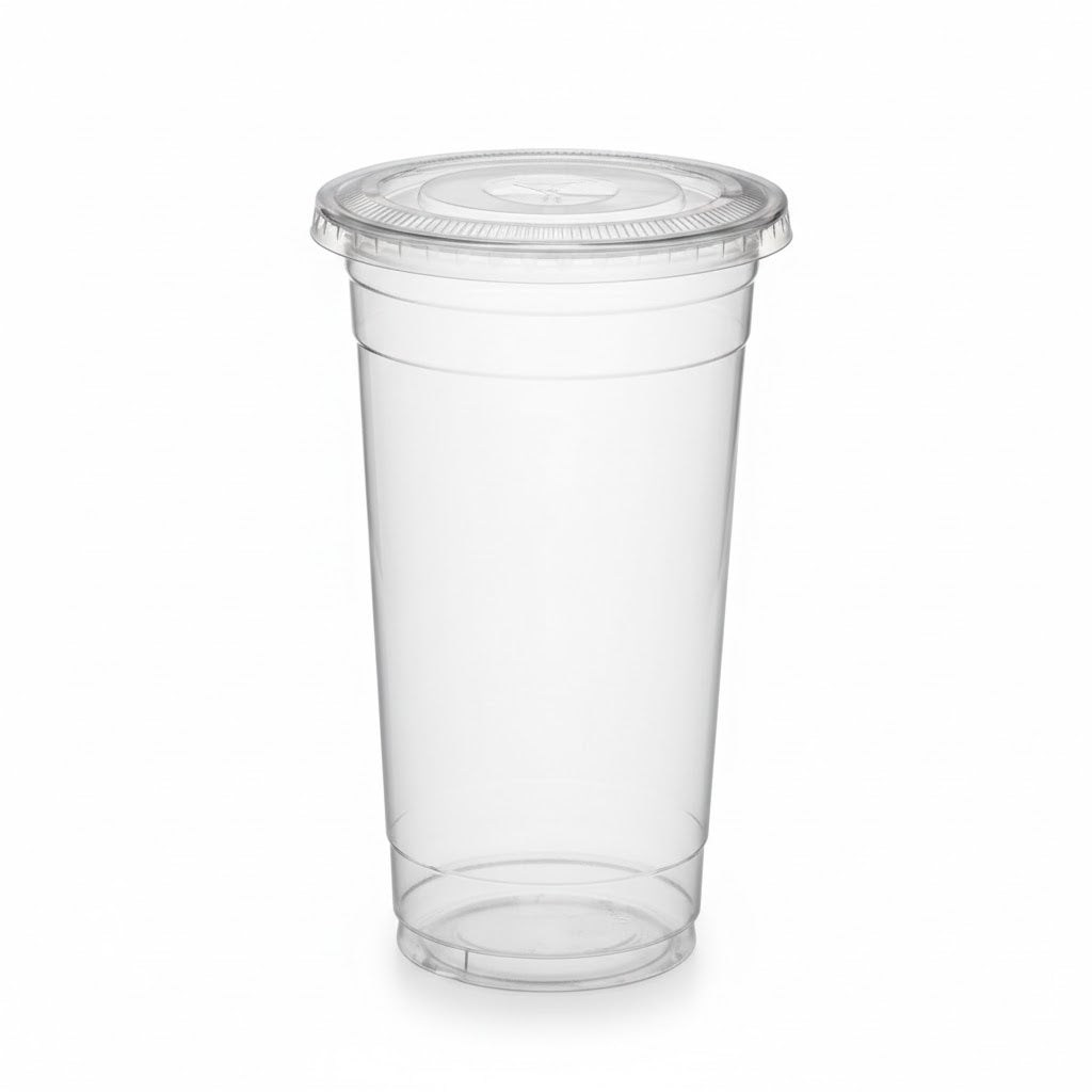32oz Clear PET Cups, 600/cs