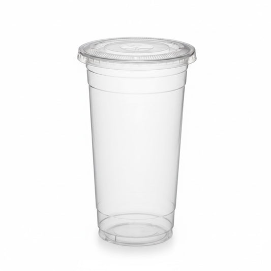 32oz Clear PET Cups, 600/cs
