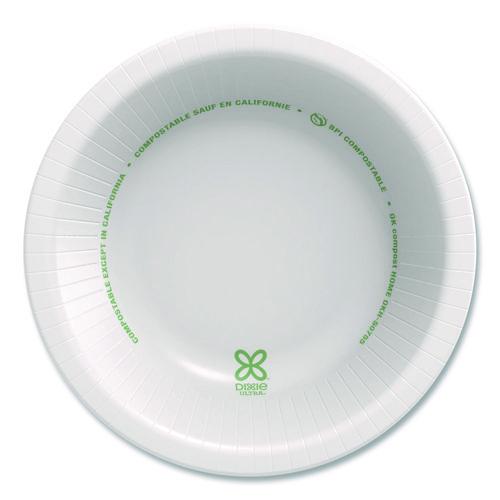 12oz Pathways Heavyweight Paper Bowls, Wisesize, Green/burgundy, 125/pack