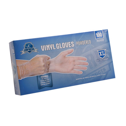 Empress Vinyl Glove Powdered Extra Large 1000/cs