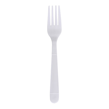 Heavy Weight Fork Polypro White Dense Pack, Empress, 1,000/cs