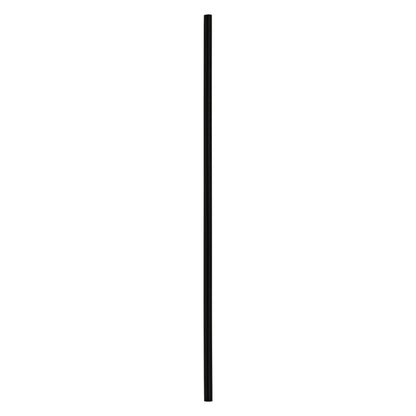 5.25 inch Empress Cocktail Straw / Stirrer Unwrapped Black Boxed 10 / 1000 cs