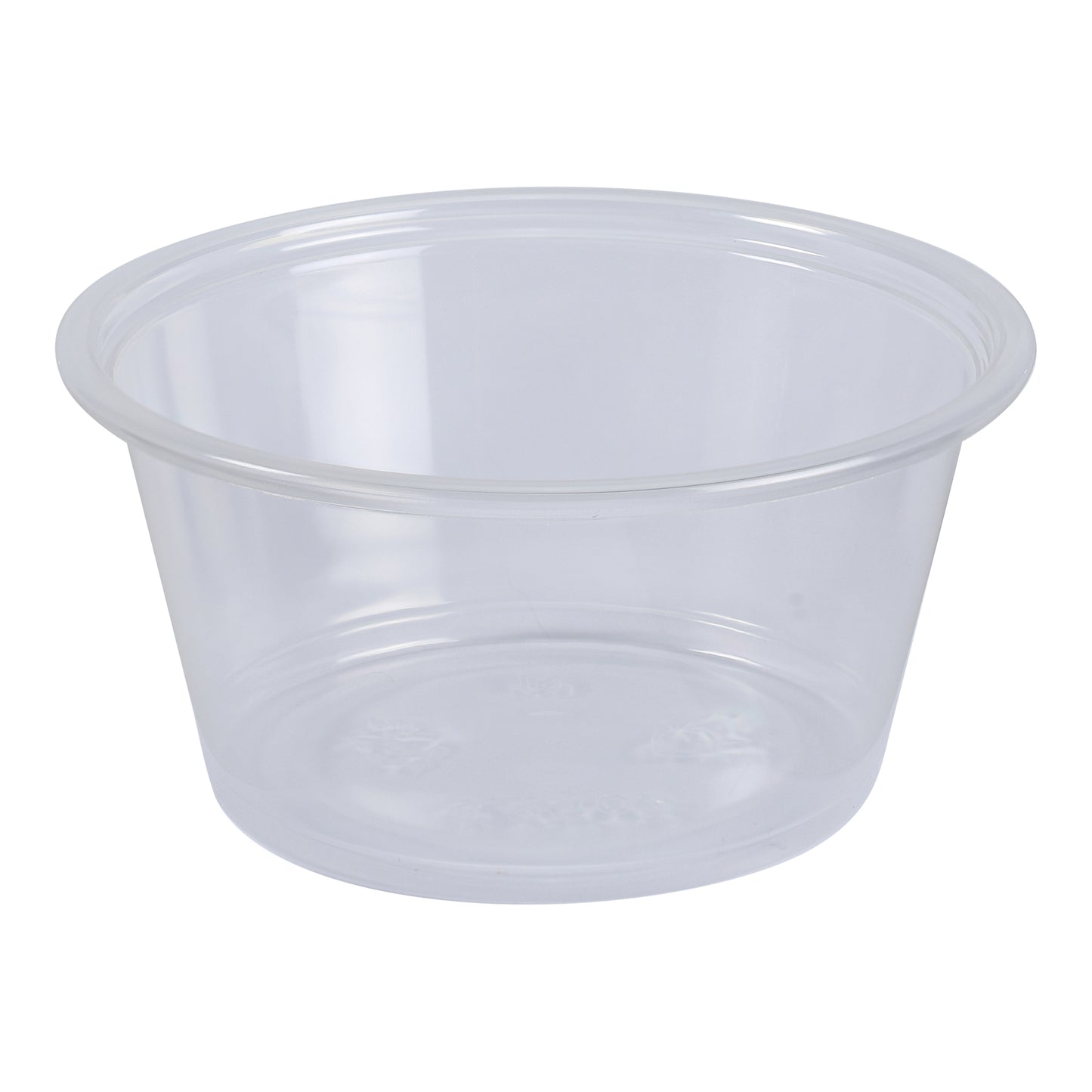 3.25 oz Plastic Portion Cups Clear 2500/cs