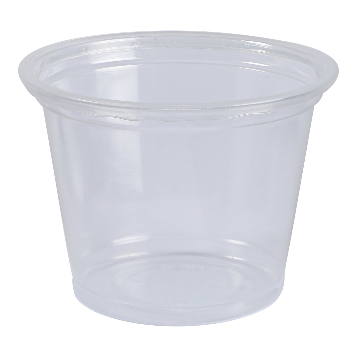1oz Plastic Portion Cups Clear Empress 2500/cs