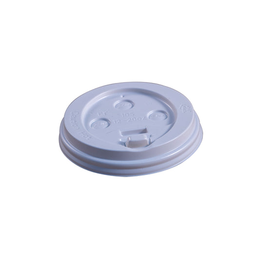 10-20oz Empress Dome Lid Paper Hot Cups White 1000/cs