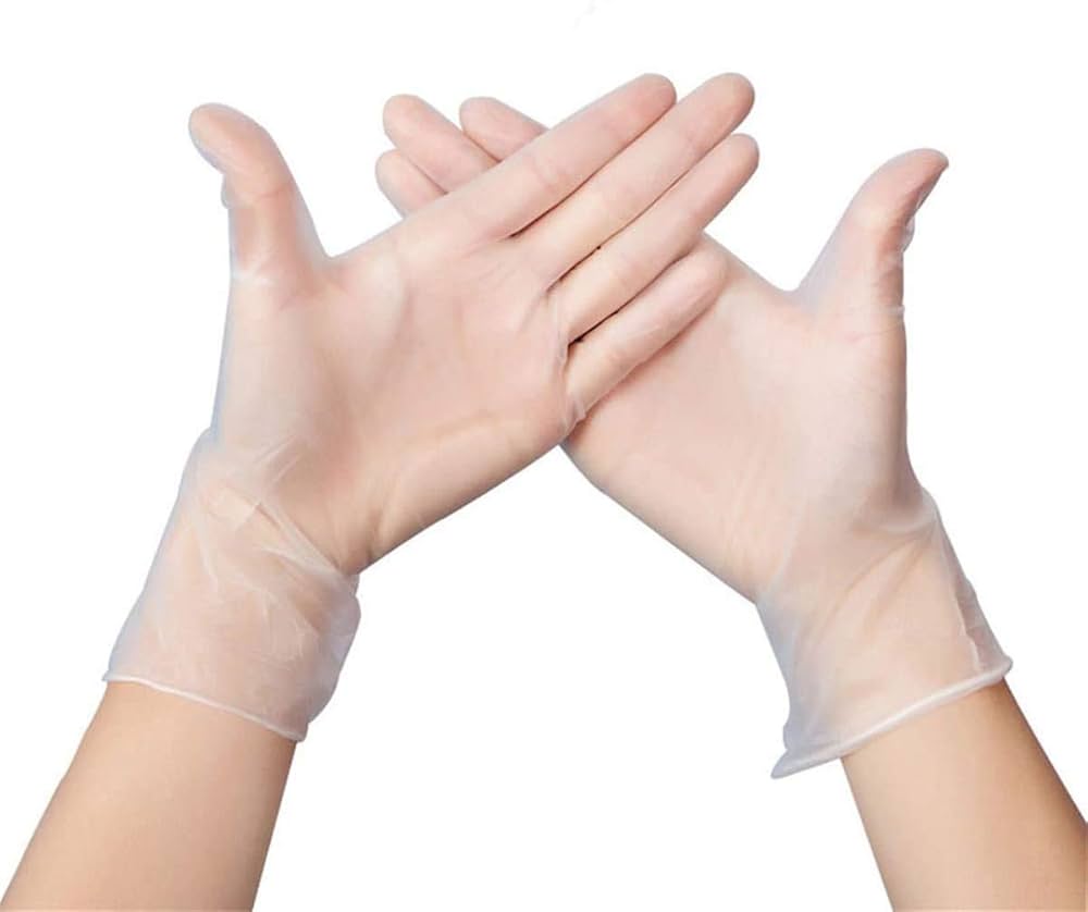 X-Large Prime Source Select Powder Free Clear Vinyl Glove, 1000/cs