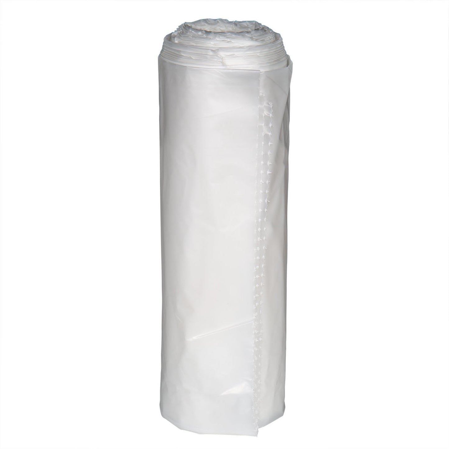 40x46 Right Choice LDPE 40/45-Gal Can Liner Roll, Clear, 0.9 mil, 100/cs