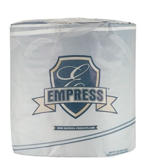4.25x3.5 Empress Premium Bath Tissue, White, 500 sheets, 2-Ply, 96/cs