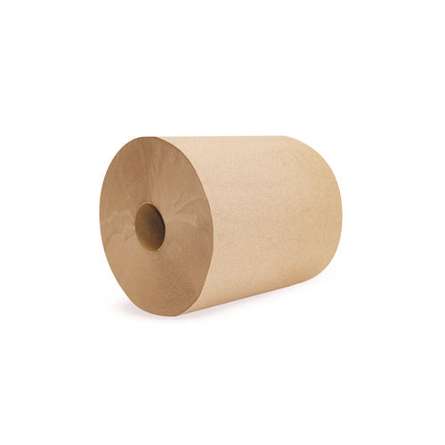 8x800 Boardwalk Green Universal Roll Towels, 1-Ply, Natural, 6/cs